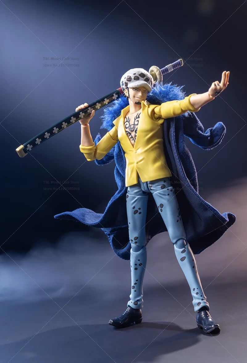 1/12 مقياس الملابس الذكور معطف بلي قطعة واحدة ترافالغار د. قانون المياه انمي ياباني ل SHF 6 بوصة عمل الشكل الجندي المشهد
