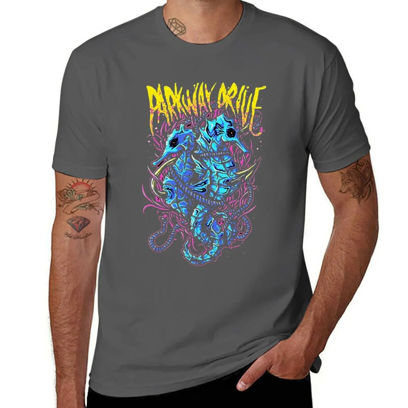 

parkway drive band T-Shirt black cotton t-shirt plain for man package t shirts for man cotton funny man t shirts graphic T-Shirt
