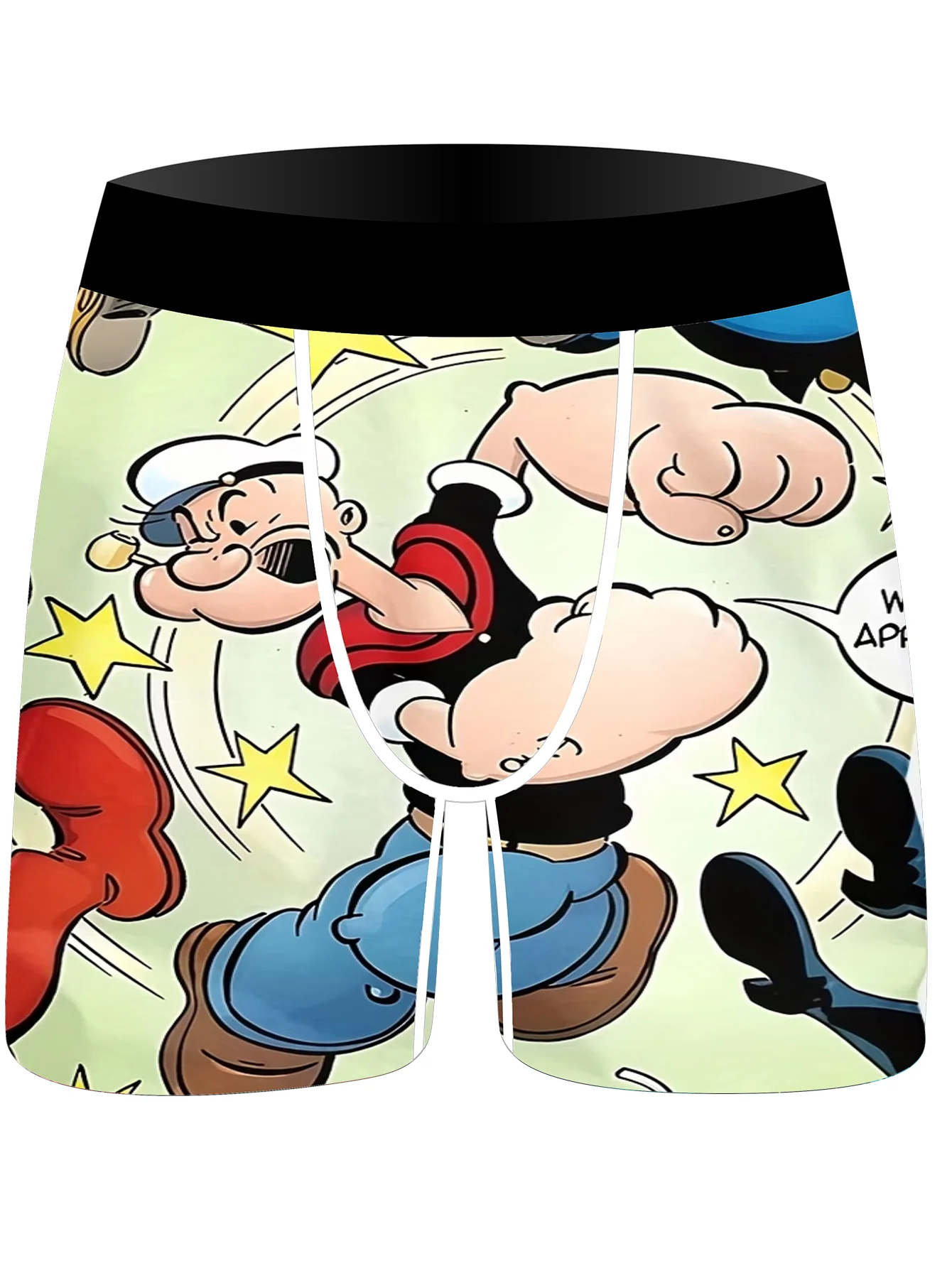 10-Pack Fashionable Men's Boxer Shorts, Comfortable, Soft, Fashionable, Printed, Casual and Versatile Men's Underwear