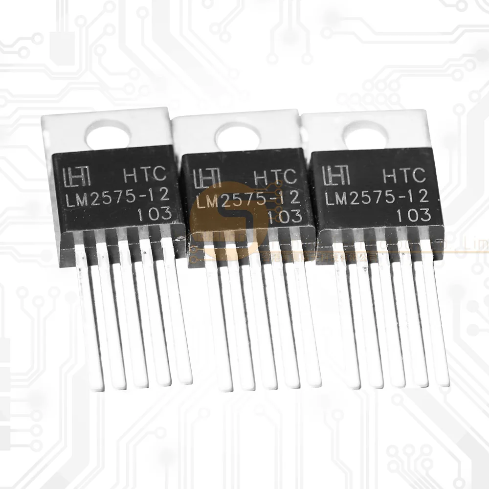 5PCS Original LM2575T-12 TO-220-5 IC Chip