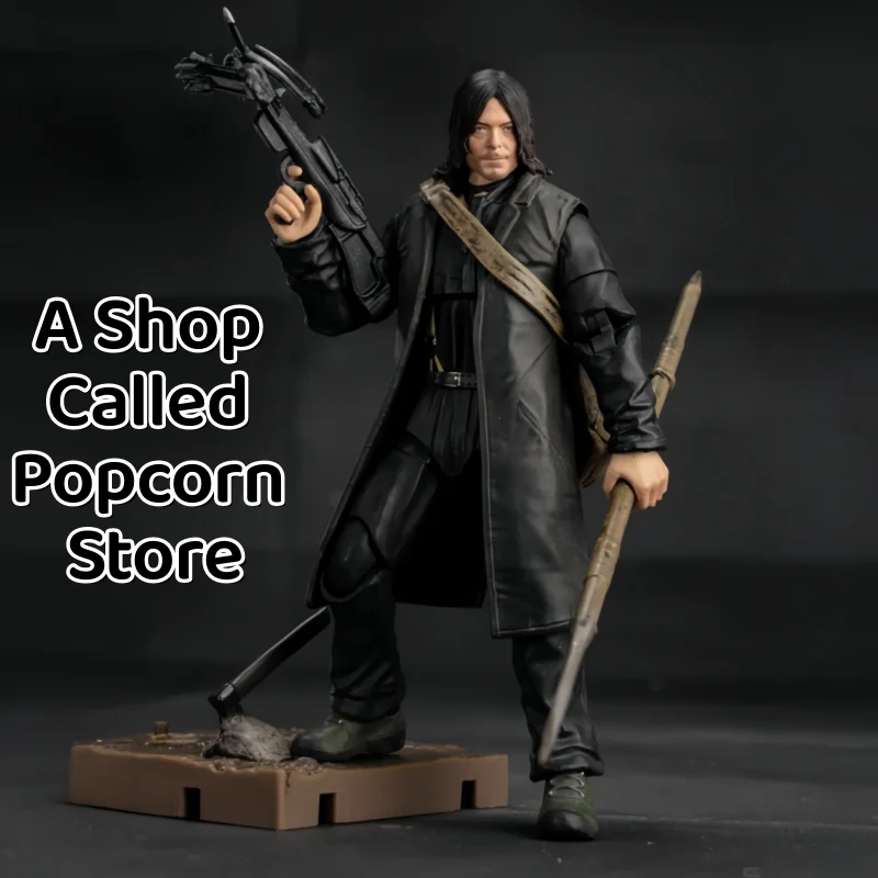 

Original Hiya Toys 1/18 The Walking Dead Daryl Dixon Action Figure Darryl In Stock Anime Action Collection Figures Model Toys