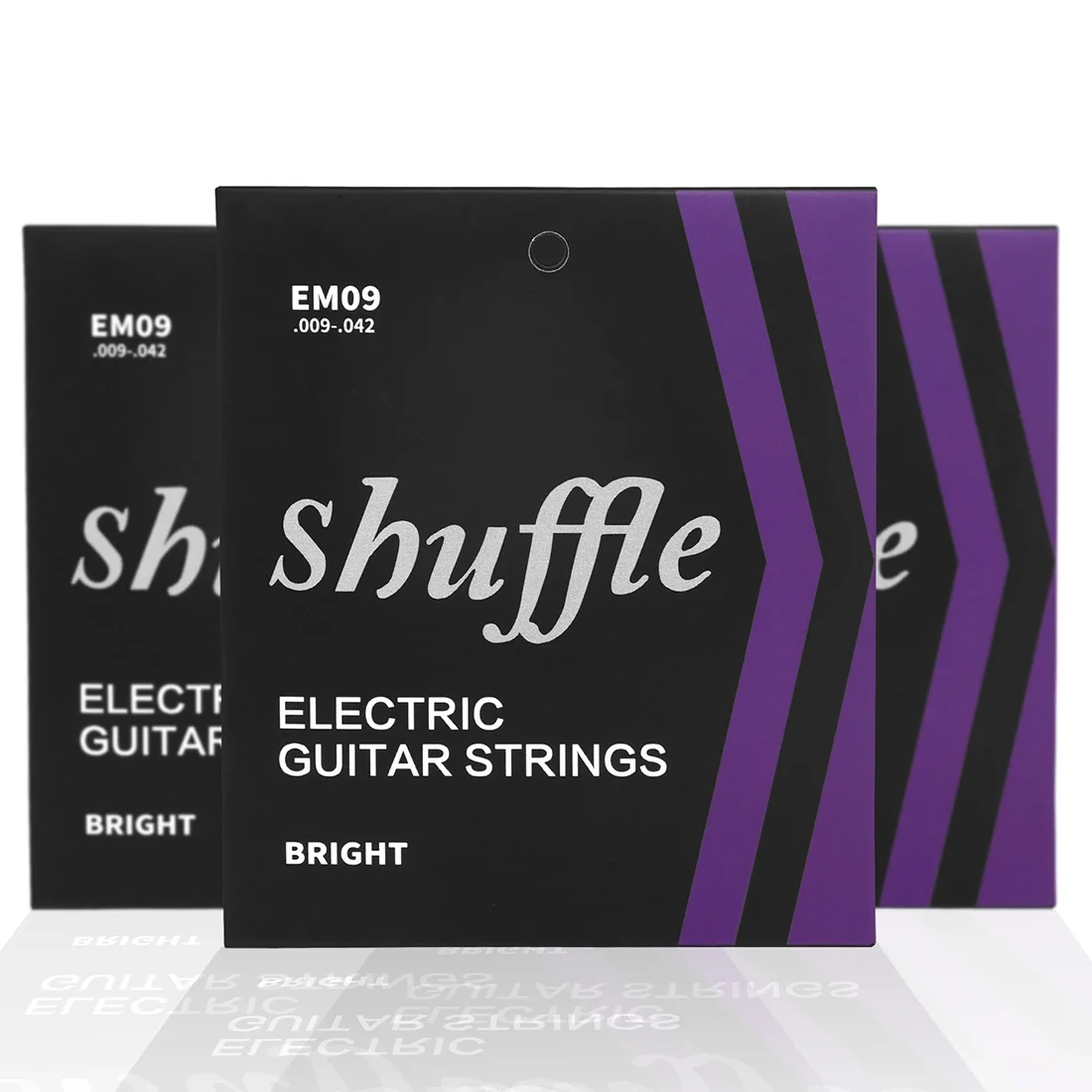 

SHUFFLE EM09 Electric Guitar Strings Nickel Steel Wound Hexagonal Alloy Electric Guitarra Strings Guitar Parts & Accessories