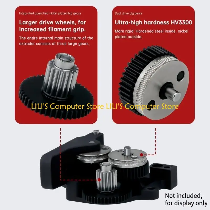 

A52B 3D Printer Part All Metal Extruder HGX-Lite-Extruder закаленная сталь HGX экструдер HGX