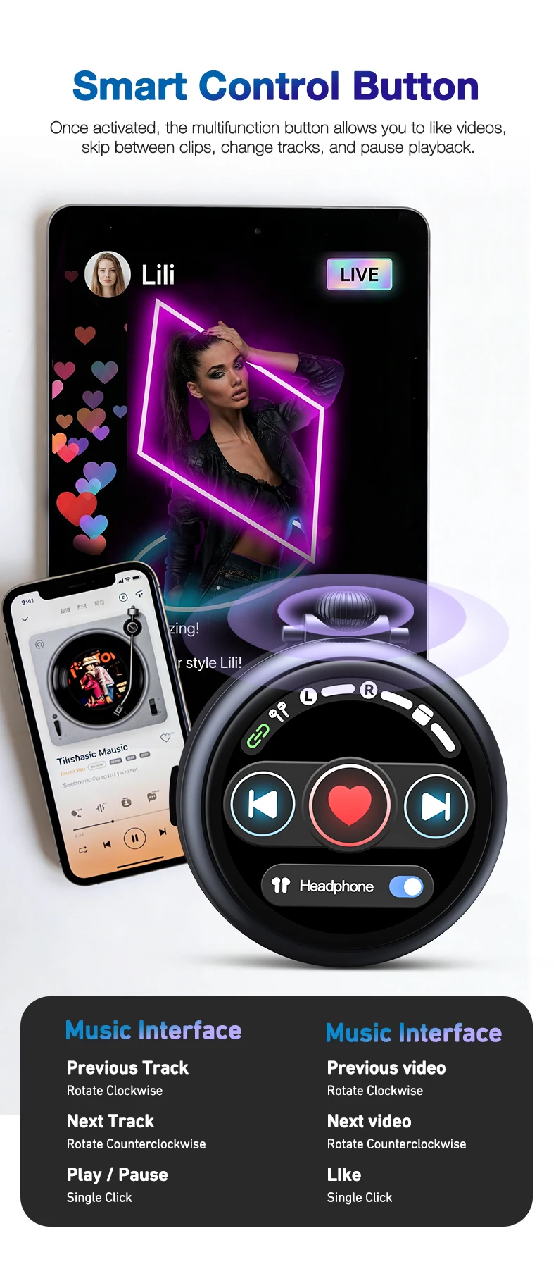 2026 Neueste ZNP Kabellose KI-Übersetzer-Ohrhörer Emotionale Begleitung Besprechungsassistent Reiseübersetzung Bluetooth-Ohrhörer N03 – Detail 11