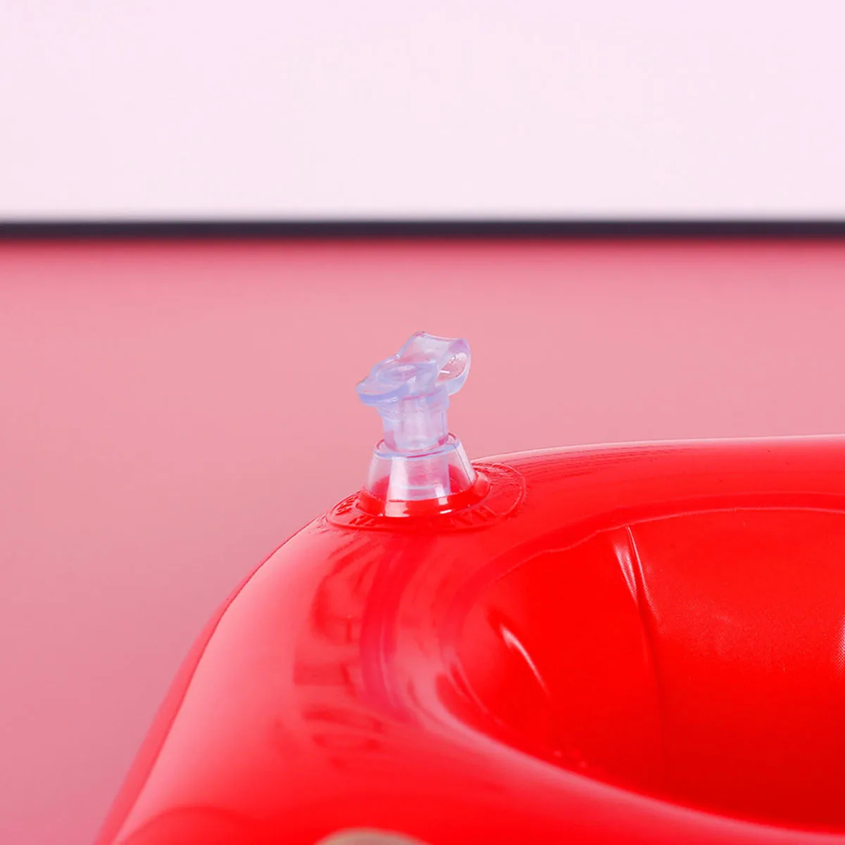 Portavasos inflables de PVC con labios rojos, tapetes flotantes para Fiesta EN LA Piscina, bandejas para bebidas, diversión con agua, soporte para cerveza, natación, 5 uds.
