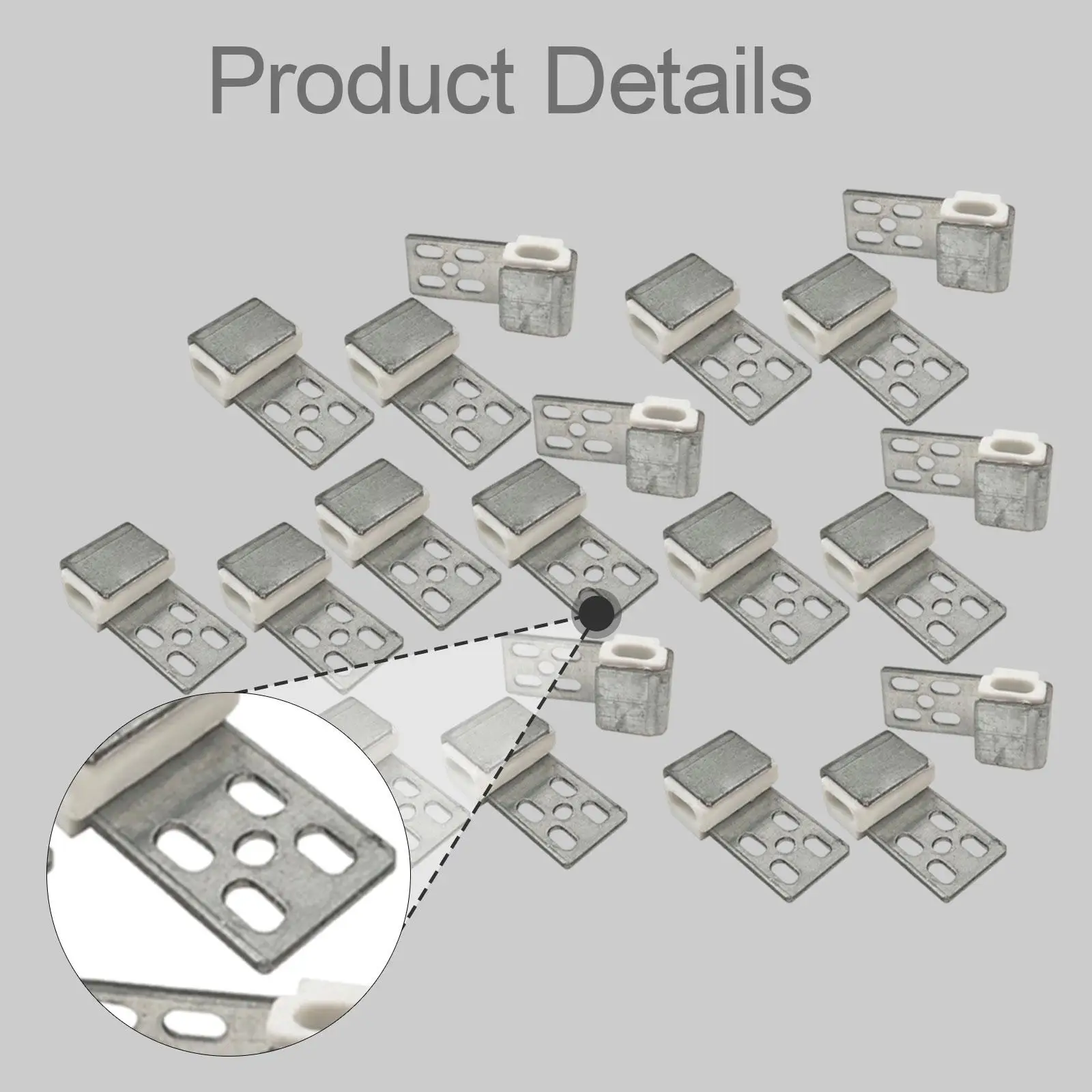 Modular Sofa Spring Clips Furniture Accessories Heavy Duty Iron Upholstery Parts for Z Shaped Spring Connection