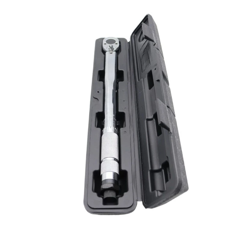 Torque Preset Torque Wrench, Multifunctional Multipurpose Torque Wrench Chrome Plated 45 #Steel Steel Shank Embossing Scale