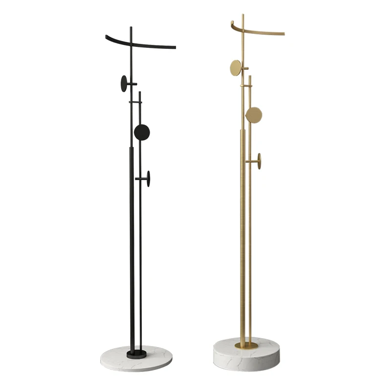 

Marble Internet celebrity simple post-modern light luxury bedroom floor-to-ceiling clothes rack