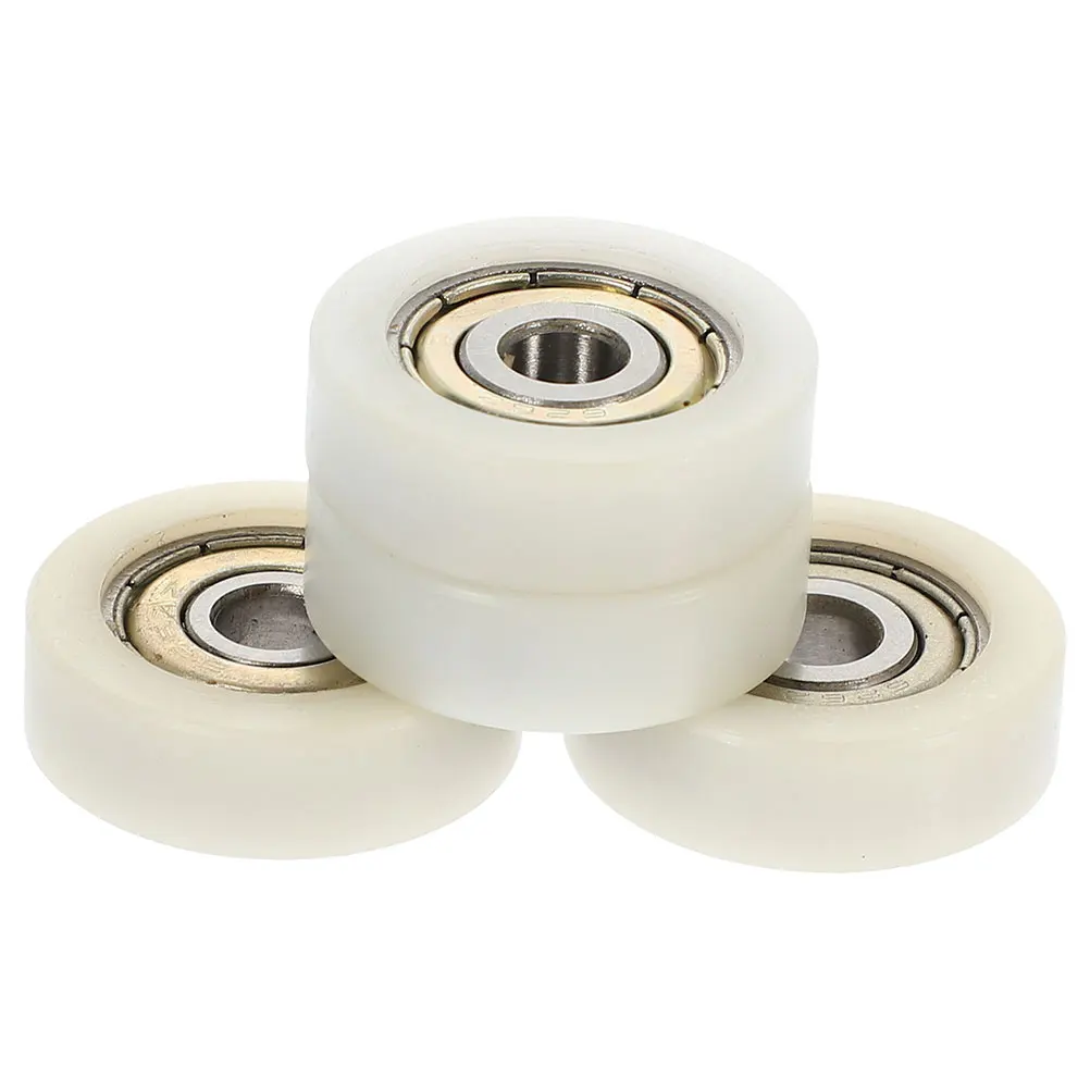 

4Pcs Nylon Sliding Door Pulley Wheel Roller Bearings Heavy Duty Smooth Glide Furniture Hardware Accessories Screen Door Hardware