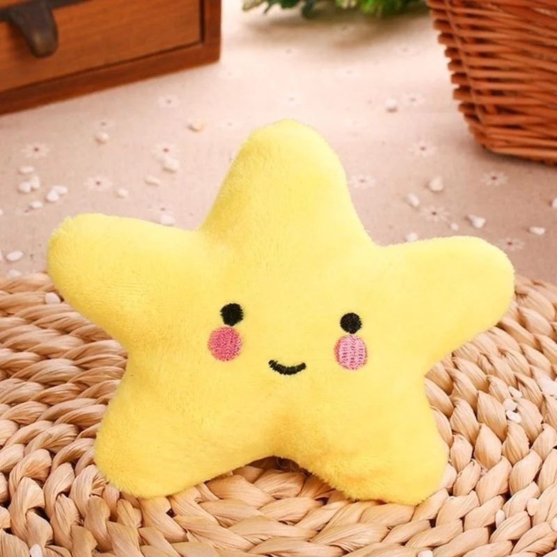 Pet Dog Plush Toys Playing Fun Sounding Pentagram Puppy Toys Pet Products игрушки для собак