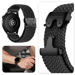 20mm 22mm Strap for Samsung Galaxy Watch 7/6/5pro/FE/4/classic/Amazfit bip6 Band Parachute Buckle Bracelet for Huawei Watch gt 5