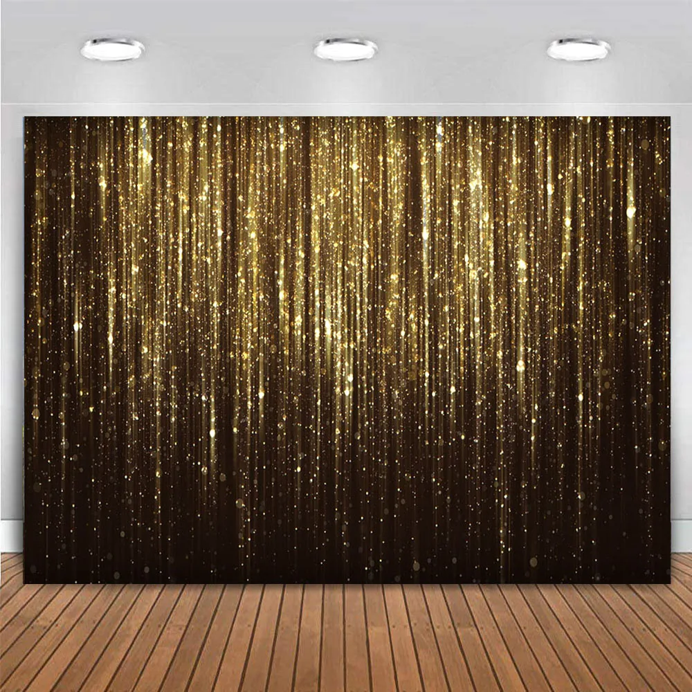 Abstract Glitter Golden Backdrop Red Puple Silver Black Gold Christmas Background for Photography Birthday Party Decor Banner