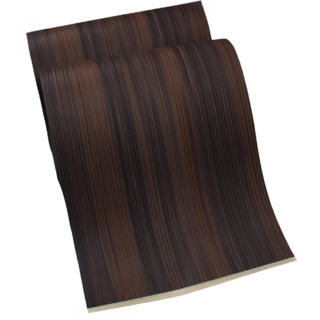 Length:2.5meters Width:580mm Thick:0.25mm Smoked Color Engineered Wood Veneer Sheet Home Decor DIY Furniture Decoration