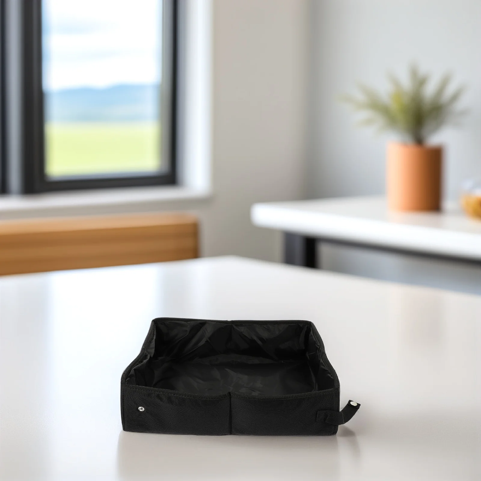

Folding Cat Litter Box 600D Oxford Cloth Waterproof EVA Travel Portable S Container Clean Holder Pet Supplies Cat