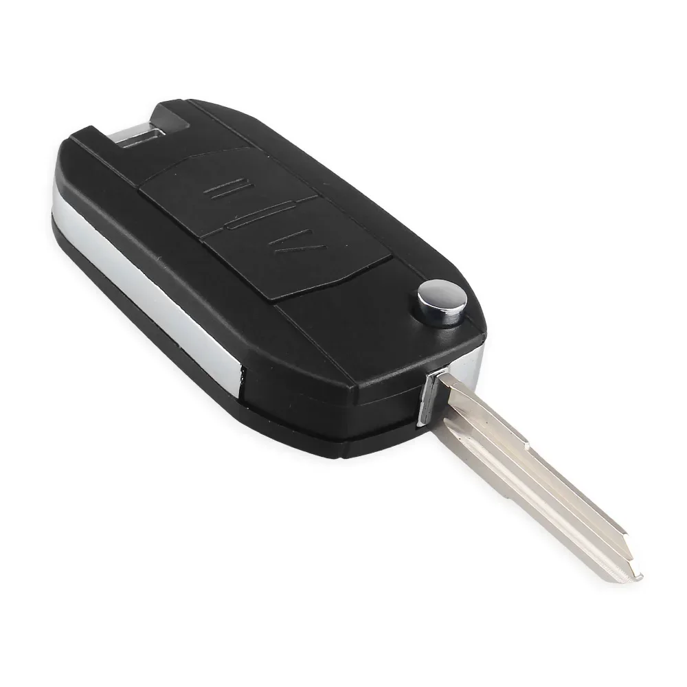 KEYYOU Zmodyfikowana klapka zdalnego kluczyka samochodowego do Vauxhall Opel Corsa Meriva Astra Combo Tigra Agila Auto Keys