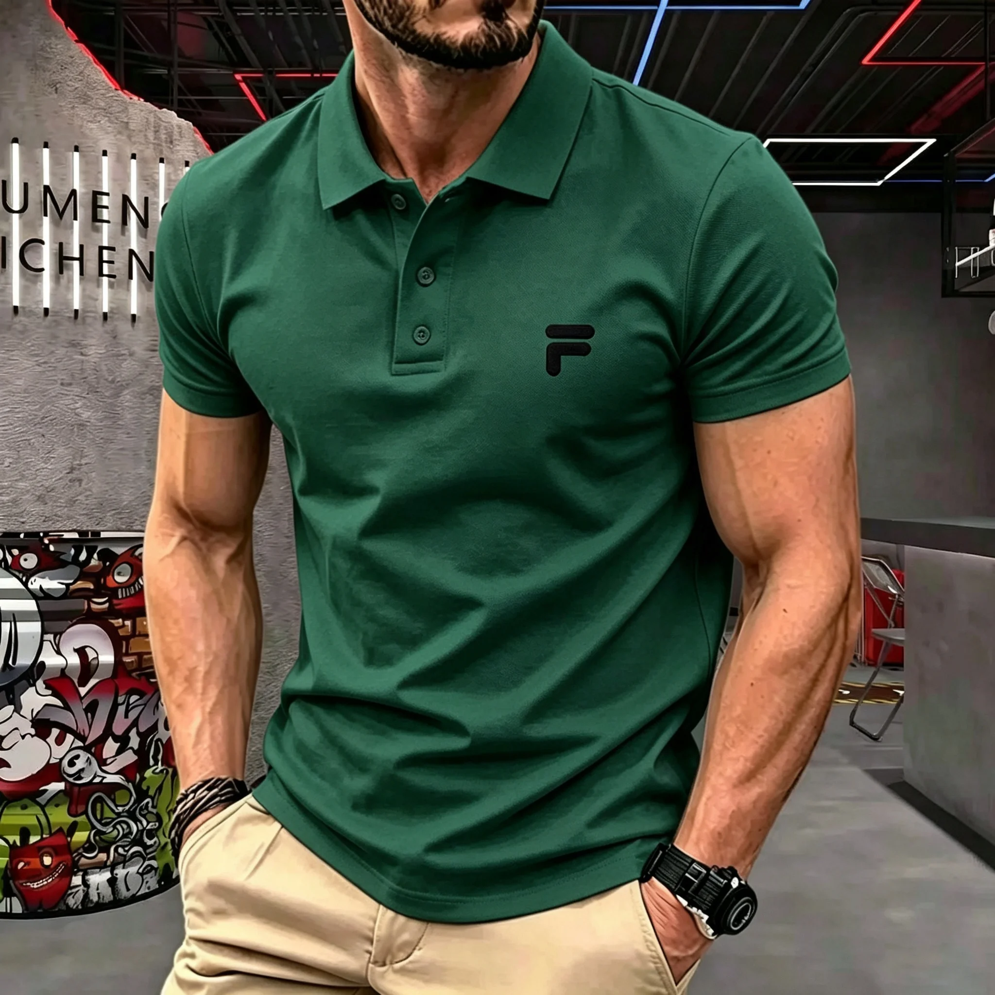 2026 Men Breathable Pique Cott - огляд і ціна Polo Shirt Pique