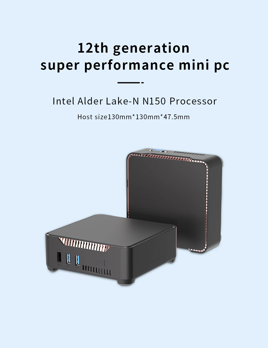 SZBOX MINI PC GK3V 2025 NIEUWE CPU N150 Windows 11 pro DDR4 SSD Dual WIFI 5 BT4.2 1000 M LAN Gamer Computer