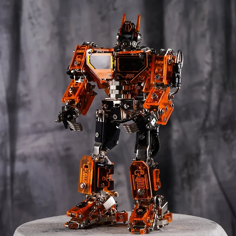 Pioneer robots, metal assembled models, trendy toys, Guochuang mecha, DIY gifts, men, trendy building blocks