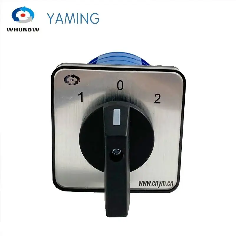 Rotary Cam Switch 3 Position 660V 32A 3 Poles Three Levels Manual Electrical Changeover Selector YMW26 LW28 LW26-32/3