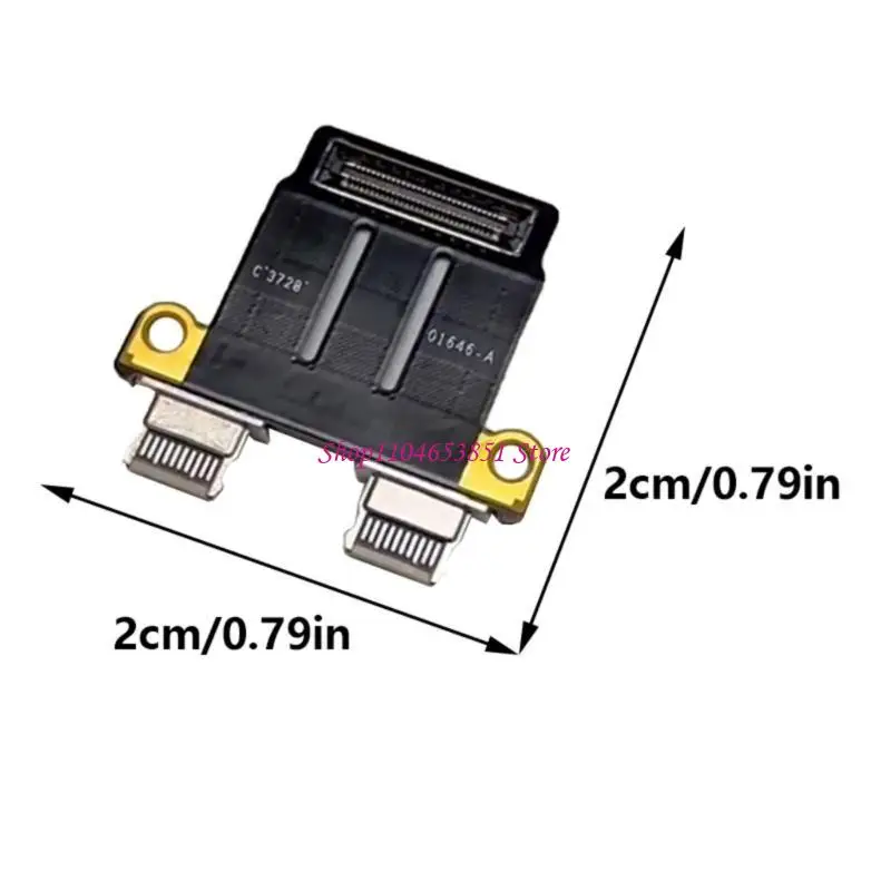 

USB C Connector Power USB C Board Charging Port Replacement For A1706 A1707 A1989 A1990 A2141 A2159 A2251 A2289 A2338