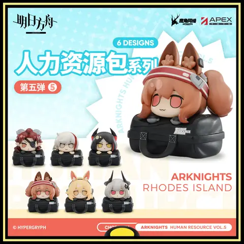 Figura de acción de Arknights modelo Hoederer Ines Angelina Nearl Mudrock figura EX CASHAPON RESORCE HUMAN VOL.5 Original oficial