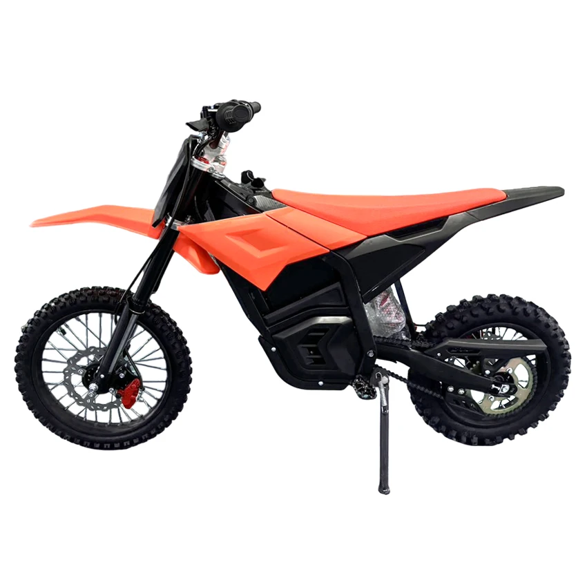 SocialRidingGroupRiding 1300W Motorbike Pit Bike 48V 23.4Ah Lithium-Ion Battery Off-Road Dirt Bike With Gear Box E-Bikes view 3