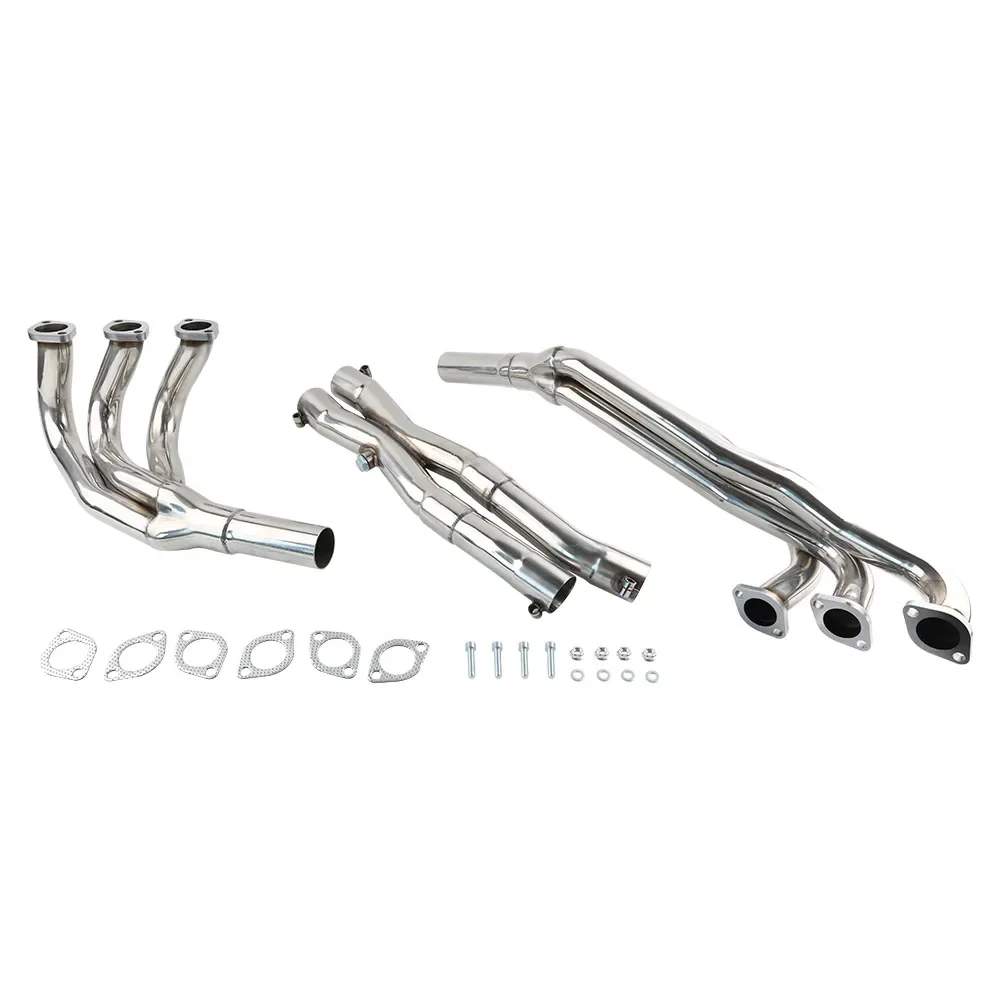 Exhaust Systems Exhaust Manifolds Header Long for 88-93 BMW E30 320I 323I 325I 325IX M20