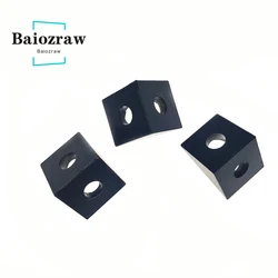 1515/2020 V-slot Black Angle Connector 90 Degree Angle Bracket for Aluminum Profile EU for VORON 2.4/0.1 3D Printer Openbuilds