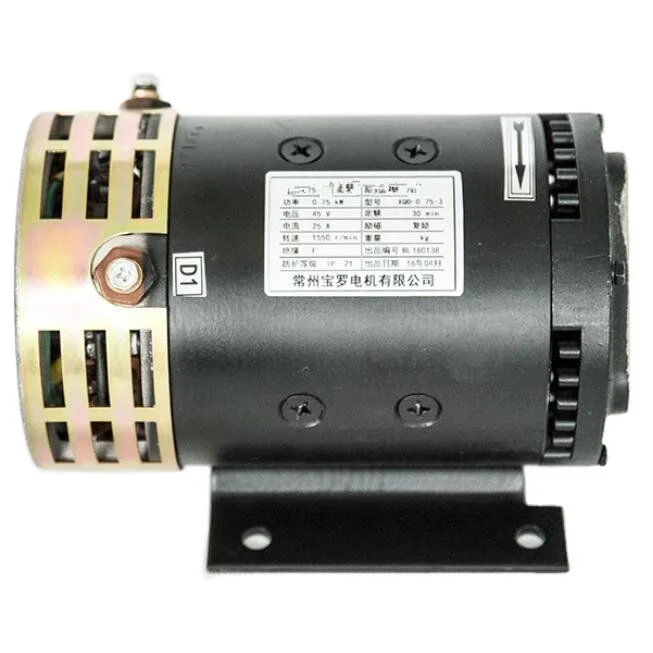 Airow Forklift Pump Motor 25A DC Brushed Motor 45V 2800RPM Speed Motor XQD-0.75-3