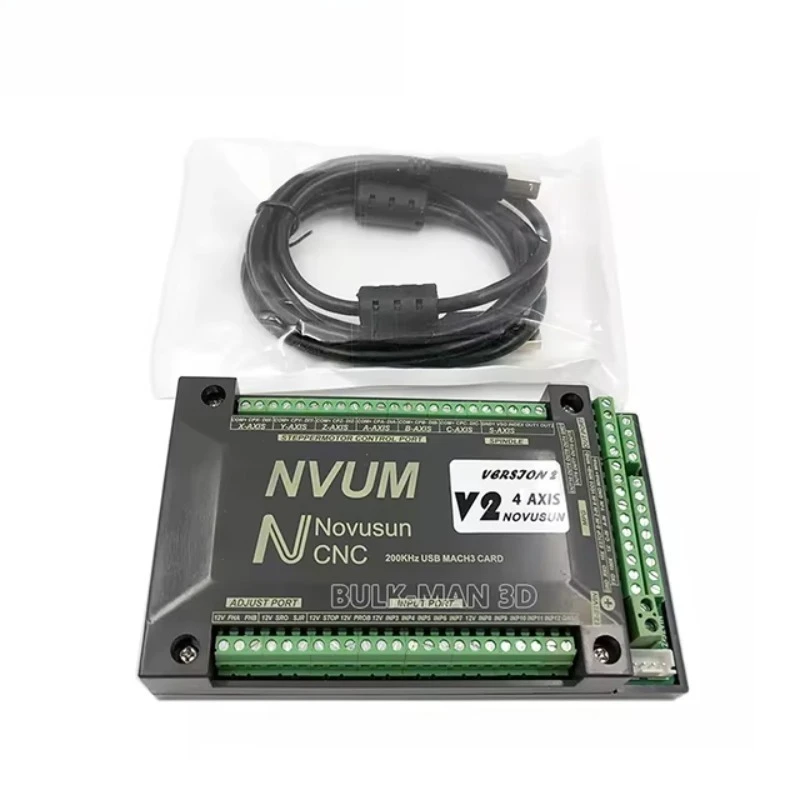 

300KHZ NVUM CNC 3/4/5/6 Axis Controller With USB Cable-Novusun Version 2