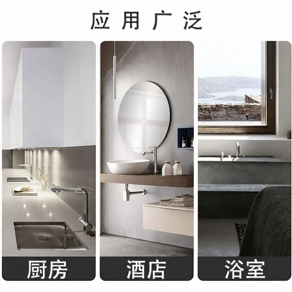 Bathroom Sink Faucet Deck Plate Stainless Steel Base Escutcheon Cover For Kitchen Faucet Hole Replacement Modern Decor Parts