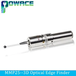 3D Photoelectric Edge Finder MMP25 CNC Machining LED Sound Optical Edge Finder Touch Probe High Precision 0.001 for CNC Machine