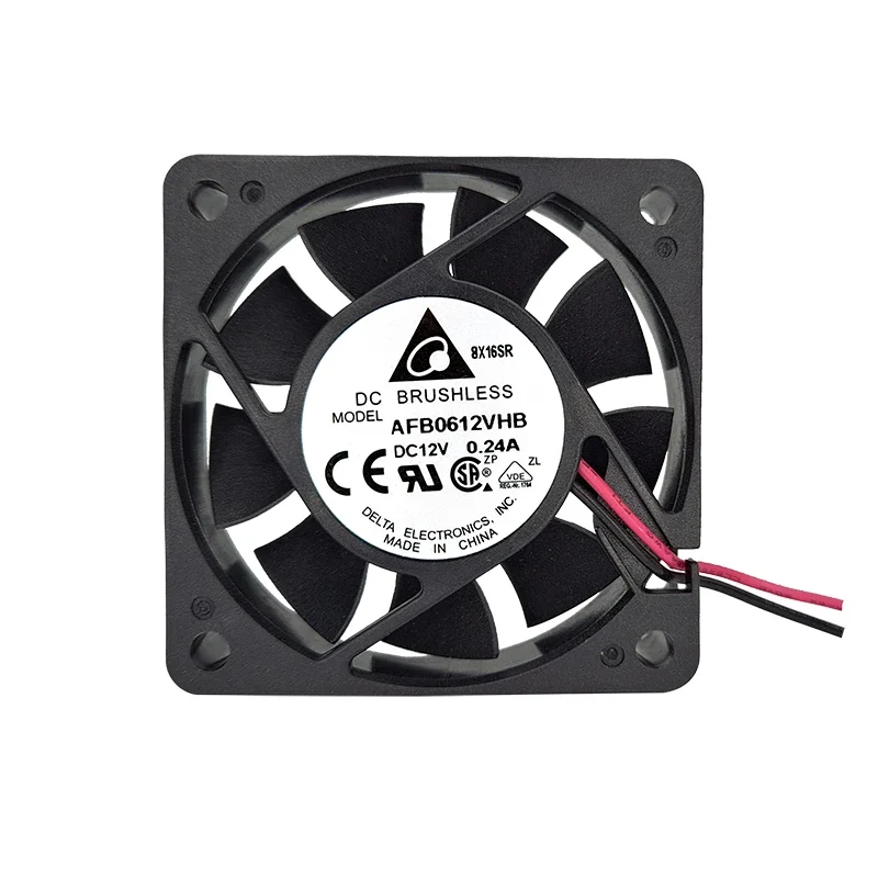 AFB0612VHB 12V 6015 5000rpm 19cfm new genuine delta DC fan