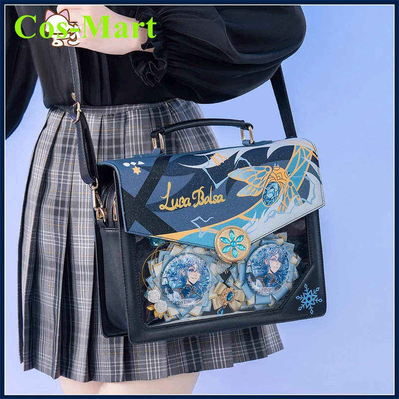 

Cos-Mart Game Identity V Сумка заключенного Косплей Костюм Лука Бальза Рюкзак Пригородные сумки через плечо Аниме Пакет