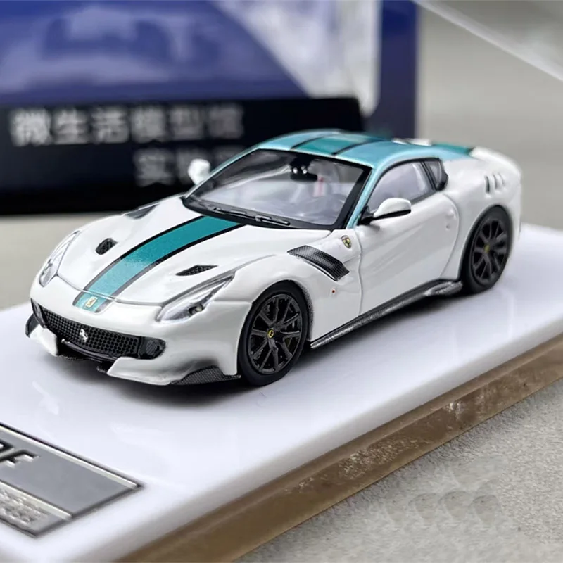 Model samochodu F12 TDF, odlewany, skala 1:64, symulacja, ze stopu, statyczny, kolekcjonerski, zabawka, prezent, pamiątka, dekoracja