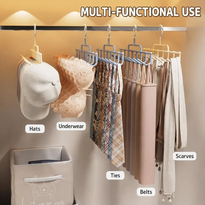 1pc New Hat Rack Instagram-Style Cap Organizer with Hanging Hooks, Fits 8 Tall Caps for Dorm Closet Wall Mounted Baseball