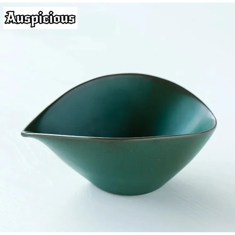 160ml Creative Coarse Pottery Kiln Variable Glaze New Tea Sea Ceramic Fair Cup Tea Dispenser Public Cup Uniform Kung Fu Tea Set image 6