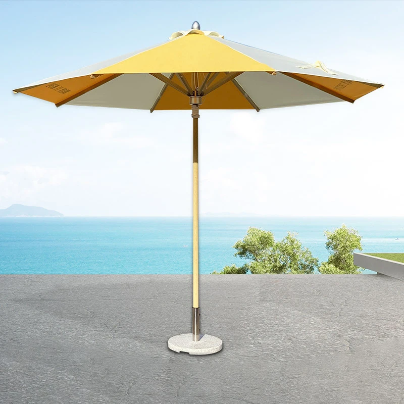 Customizable Aluminum Alloy Outdoor Sunshade Umbrella for Pool & Garden Use UV Protection Patio Umbrella for Outdoor Spaces