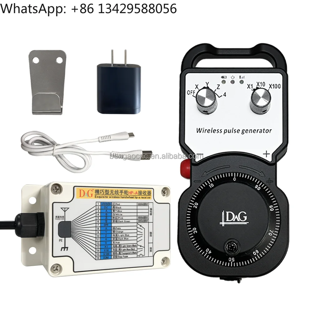 

3 4 5 Axis Universal Version Wireless Mpg Handwheel Manual Pulse Generator for Siemens Mitsubishi Fanuc System