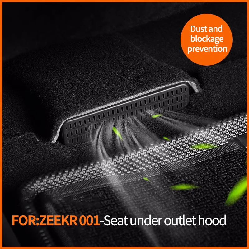 car seat air conditioning vent protection cover For Zeeker 001 Anti clogging dust cover Grille accessories