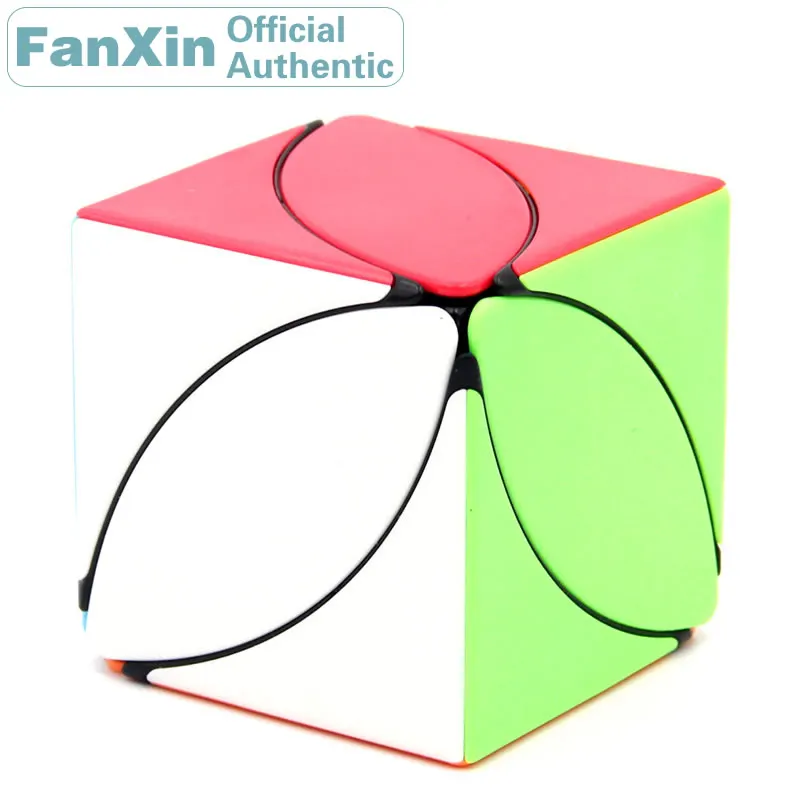 FanXin Maple Leaf Ivy 2x2x2 Magic Cube Professional Speed Puzzle Twisty Brain Teasers Antistress Educational Toys For Children