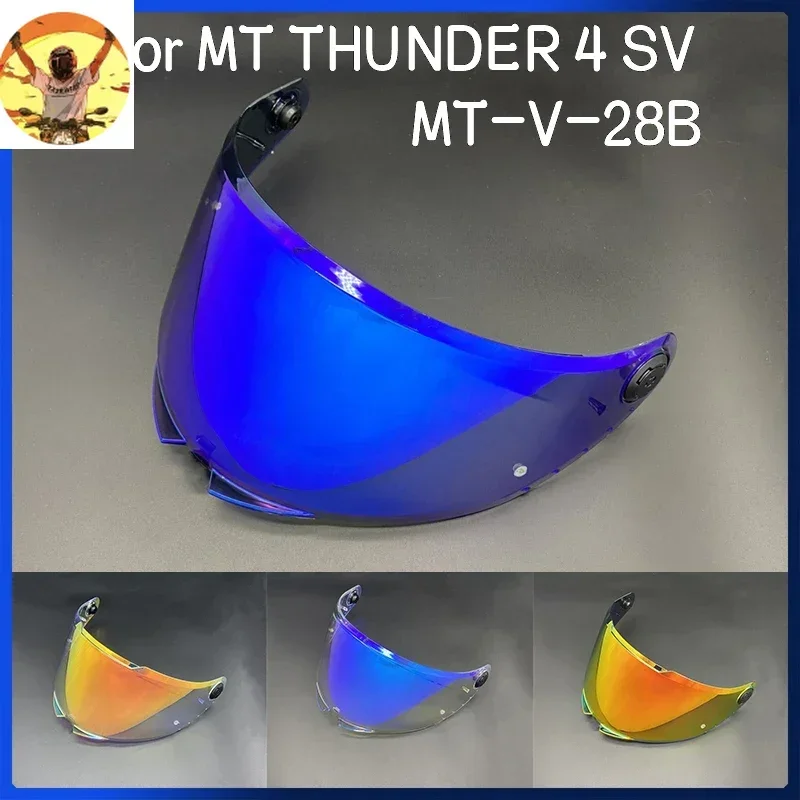 

Защитный козырек для шлема MT THUNDER 4 SV, MT-V-28B, замена шлема, солнцезащитный крем для лица, защита от ультрафиолета, линза для лобового стекла