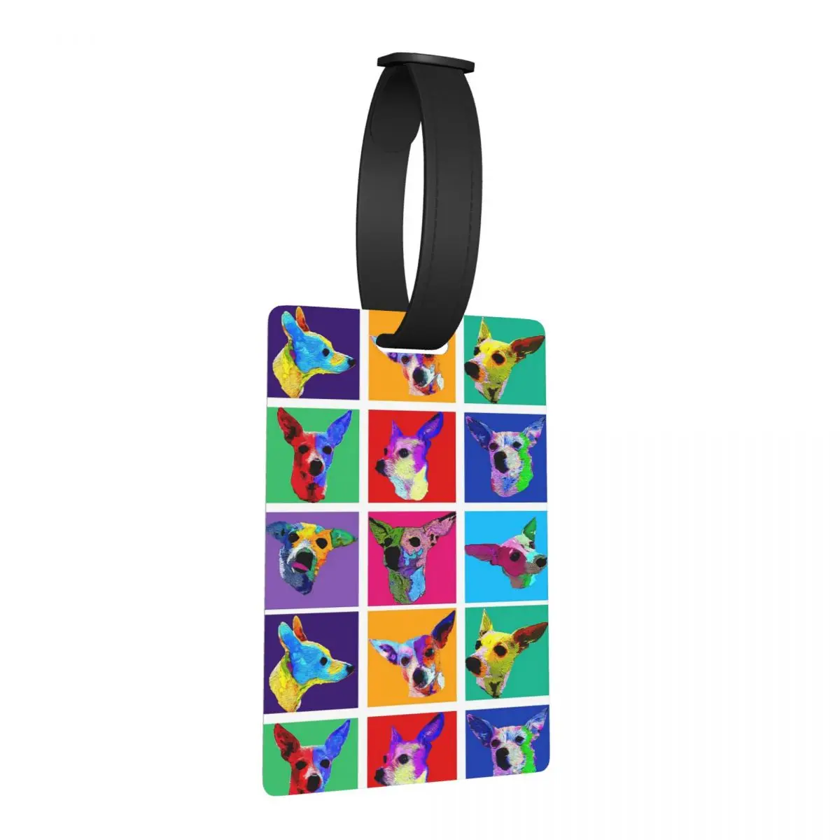 

Maggie Warholed чихуахуа собака багажные бирки аксессуар для чемодана дорожный портативный багаж посадочная бирка держатель этикетки ID имя адреса