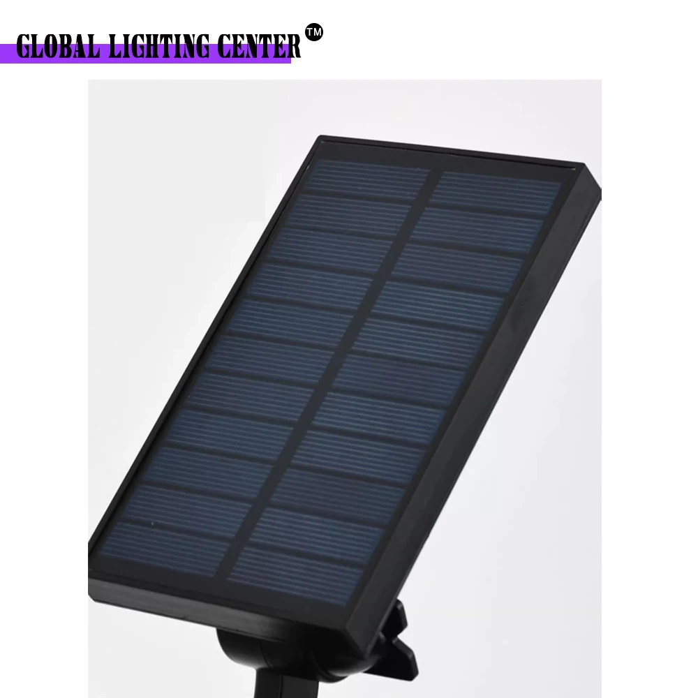 Lampu rumput tenaga surya IP65, 4/7/18/20LED tahan air lampu lanskap luar ruangan pencahayaan Solar Square Villa rumput lampu tanah