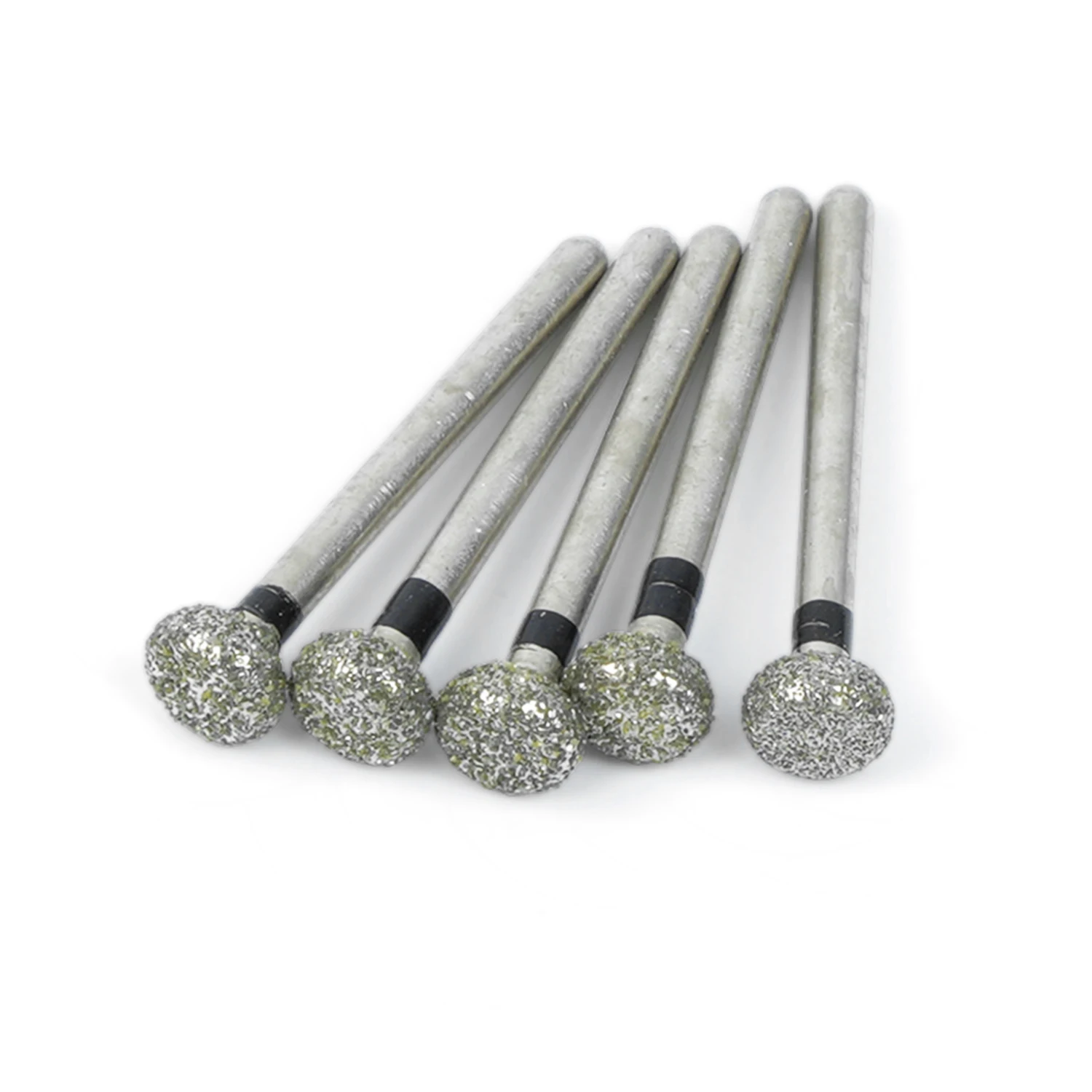 10pcs/Pack WellCK Dental Diamond Burs 1.6mm for High Speed Handpiece Super Coarse Diamond Dentist Grinding Tool Grinder