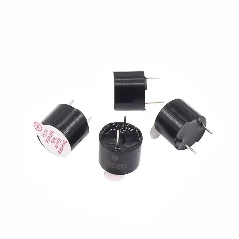 100PCS 12*9.5mm 12095 Active Buzzer Alarm 3V/5V/12V DC Sounder Speaker Buzzer for Circuit Protection