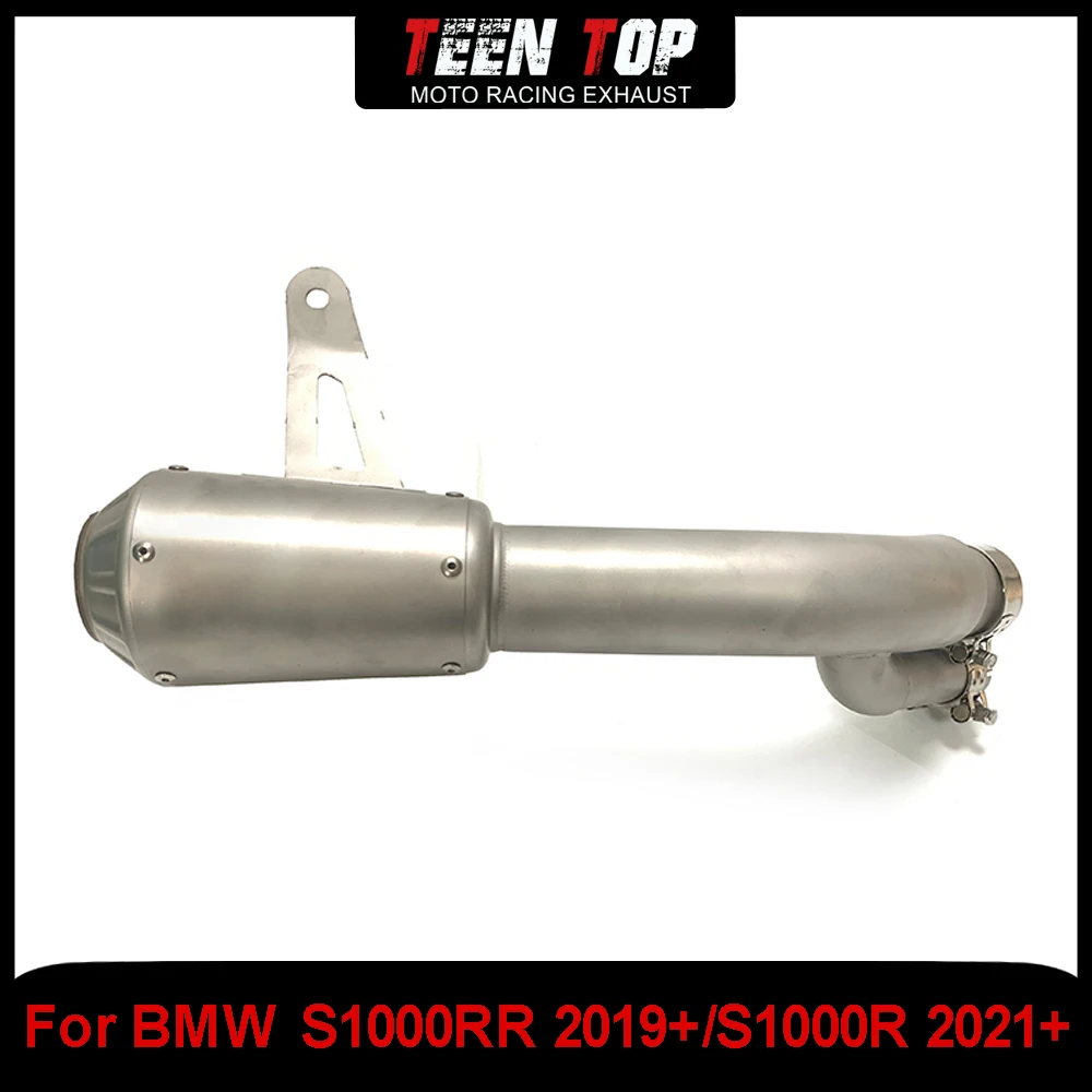 

Надевается для BMW S1000RR мотоцикла, выхлопная труба, средняя соединительная труба, полные системы S1000RR 2017-2018, стальной глушитель