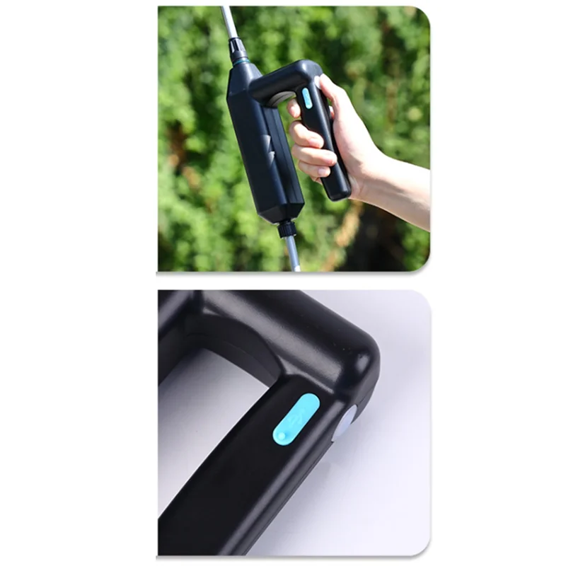 ABMH-Water Sprayer Telescopic Iawn And Garden Sprayer 2 Nozzles And 5M Hose Rechargeable Water Sprayer