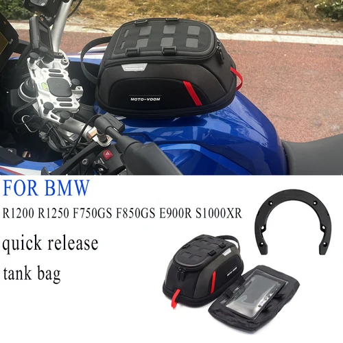 Bolsa de tanque de motocicleta para BMW R1250GS R1200GS S1000XR F850GS R 1200 RT/R 1250 GS ADV F750 F900 XR bolsa de tanque impermeable