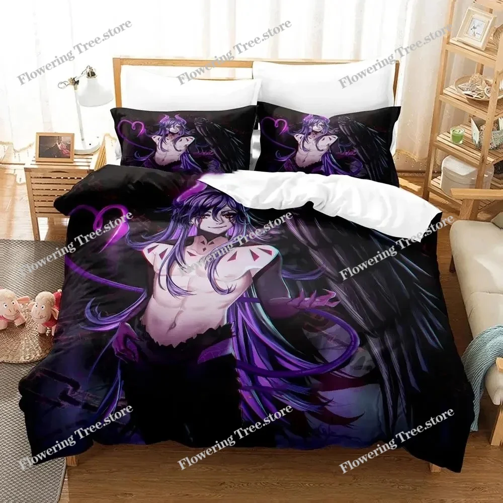 

Anime Game Cupid Parasite Bedding Set Duvet Cover Bed Set Quilt Cover Pillowcase Comforter king Queen Size Boys Adult Bedding